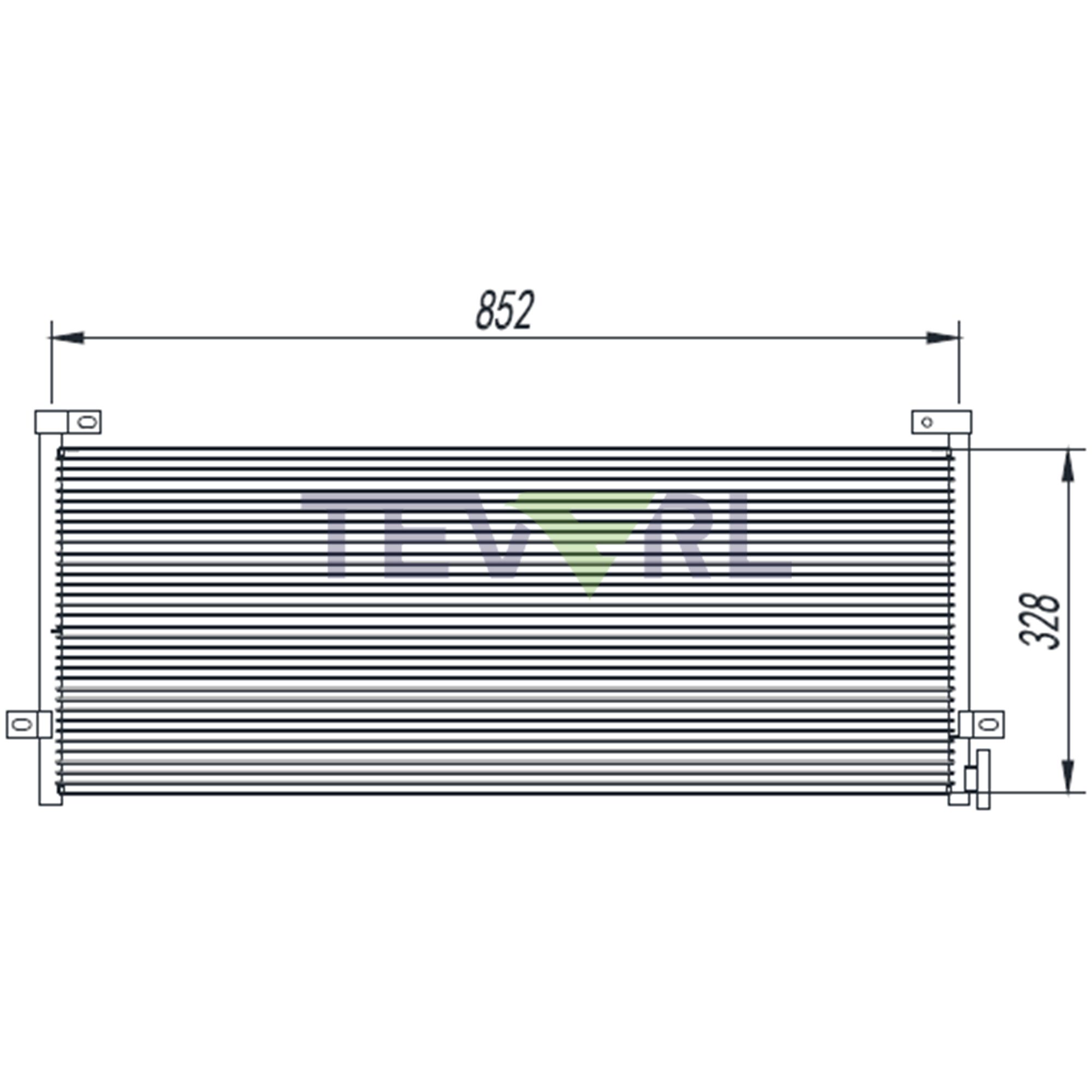 10403006 Volvo FH16  FH III Condenser 22174081