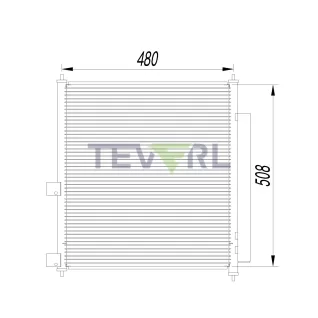 10603014 International MV Series Condenser 2519432C1