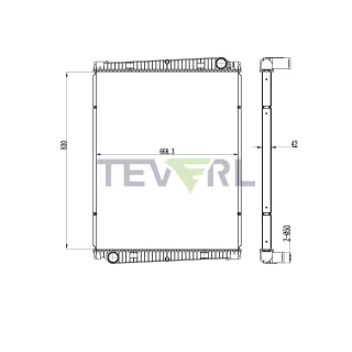 10901017 MAN Radiator
