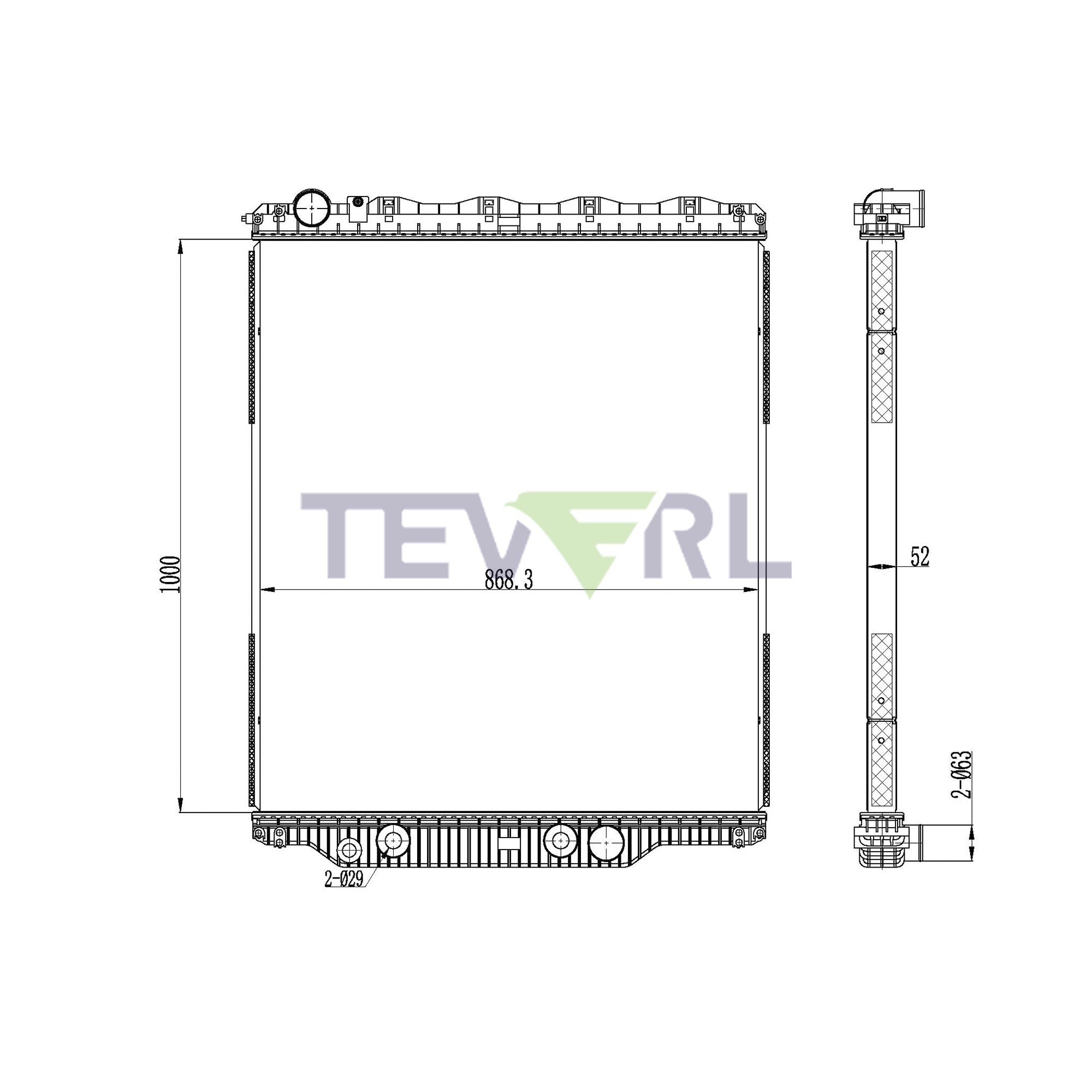 10501006 Mack CHN Volvo VHD