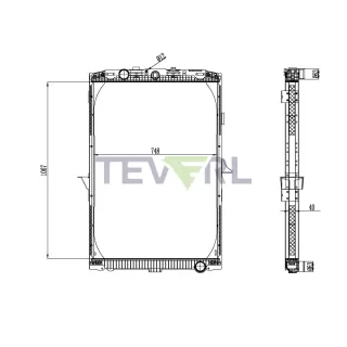 11301011 Daf Radiator