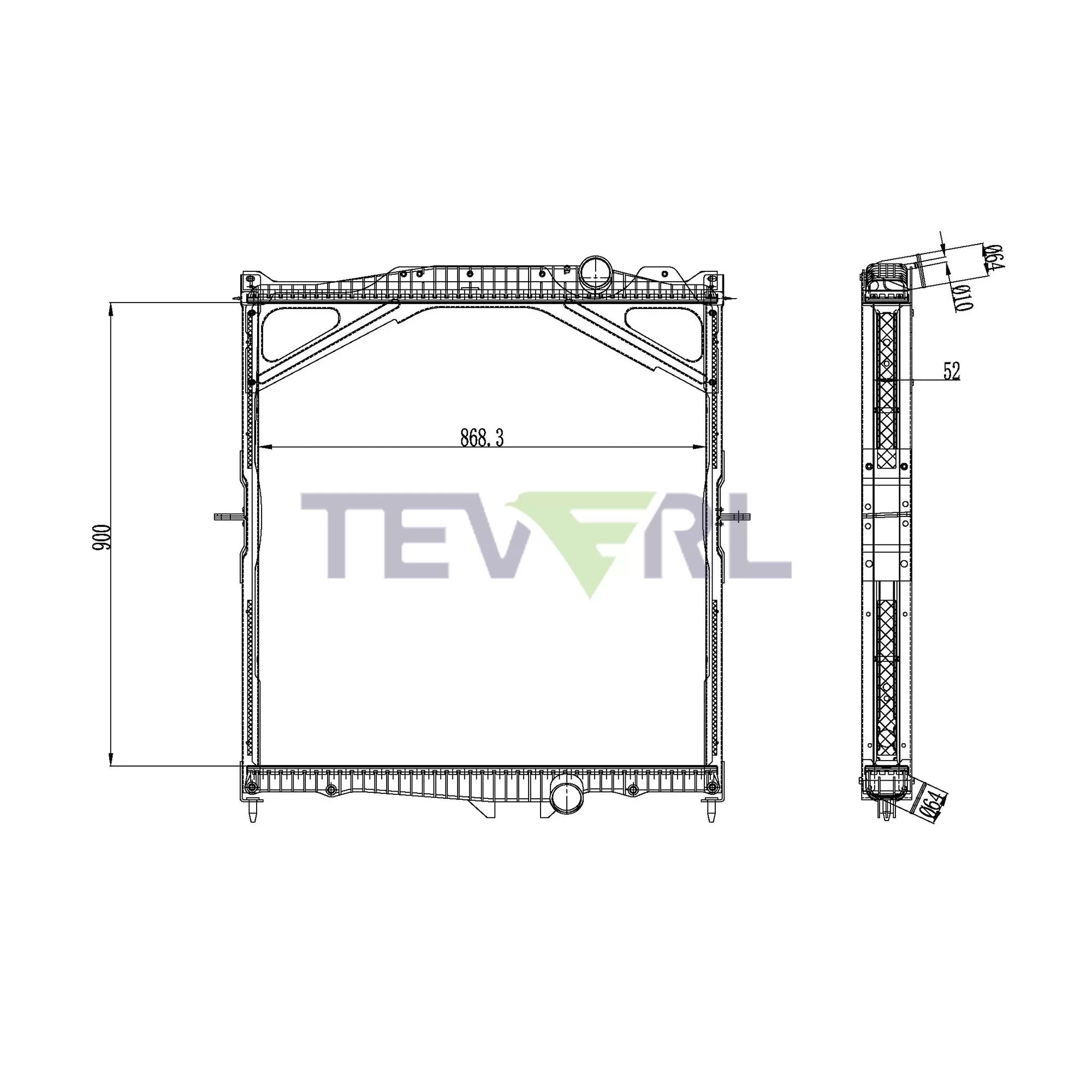 10401007 Volvo Radiator