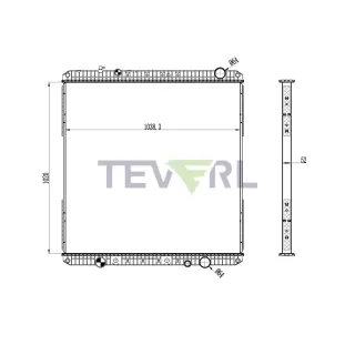 10101085 Western Star Radiator