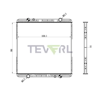 10101083 Western Star Radiator