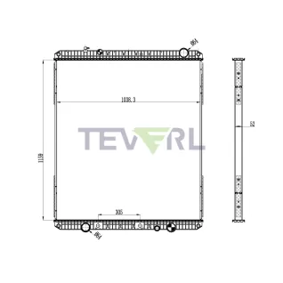 10101073 Freightliner Radiator