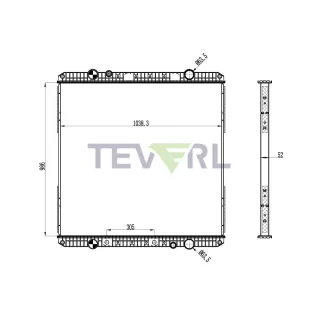 10101079 Western Star Radiator