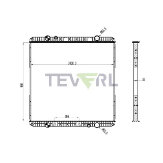 10101079 Western Star Radiator