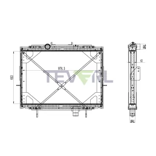 10201017 Kenworth Radiator