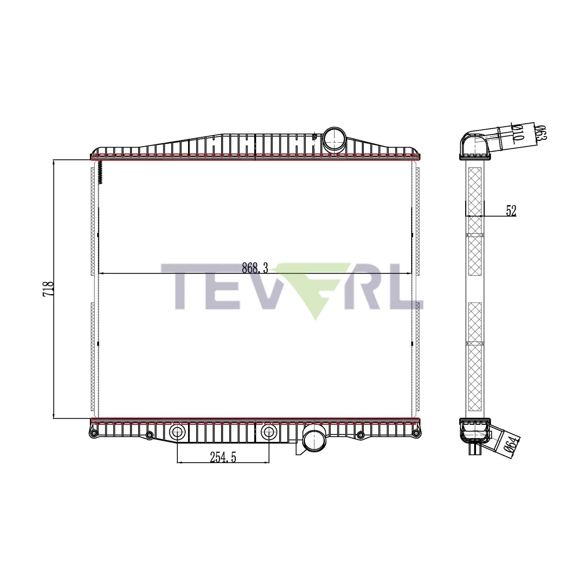 10401003 Volvo Radiator