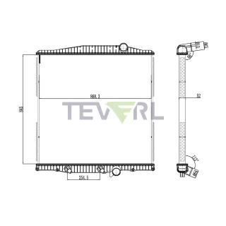 10401013 Mack Volvo Radiator