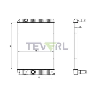 10601023 International Navistar Radiator