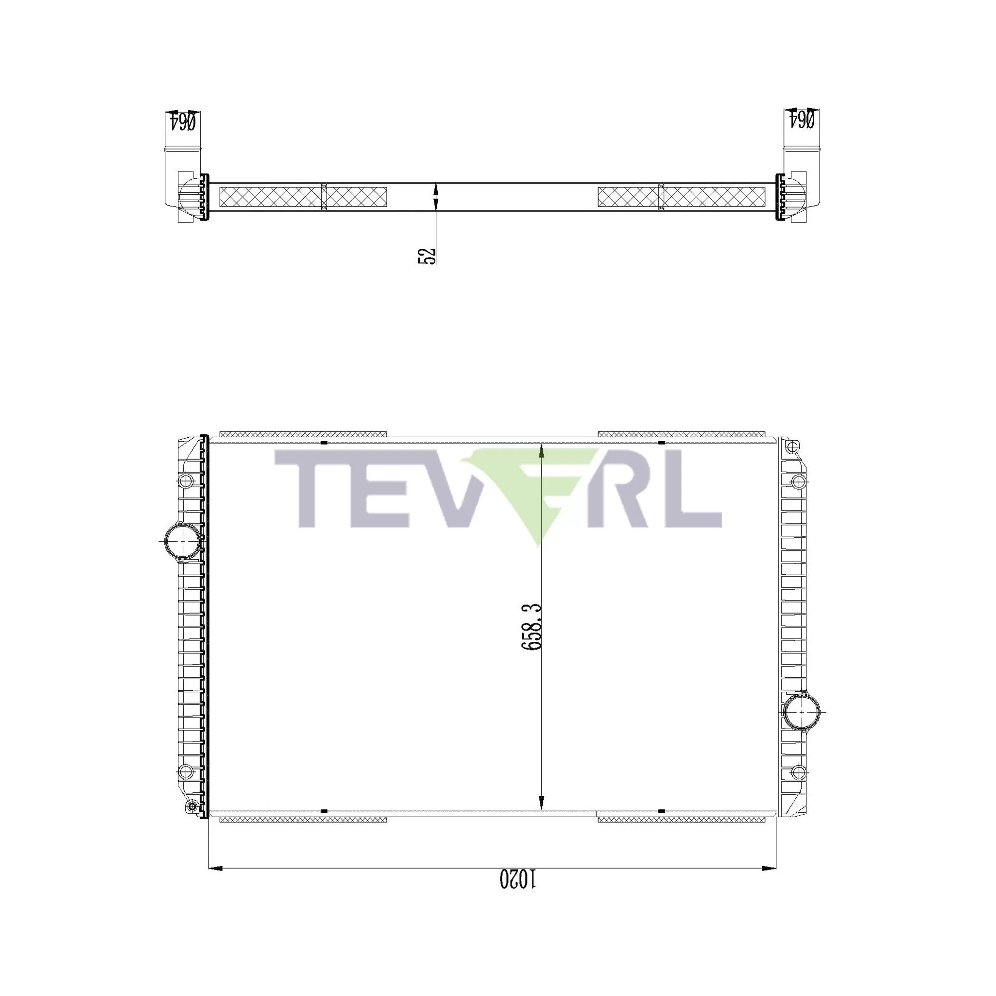 10601001 International Radiator