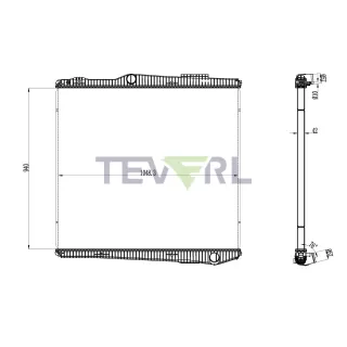 10801002 Scania Radiator