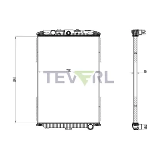 11301012 Daf Radiator