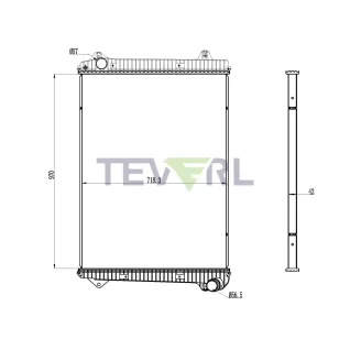 10801020 Scania Radiator