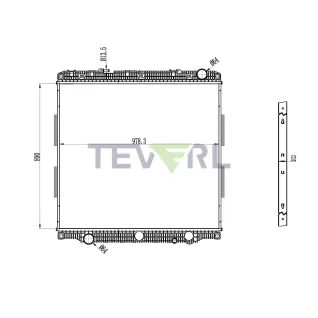 10101087  Freightliner Radiator