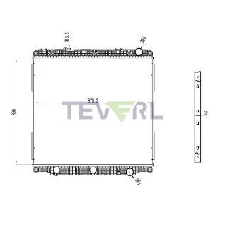 10101089  Freightliner Radiator