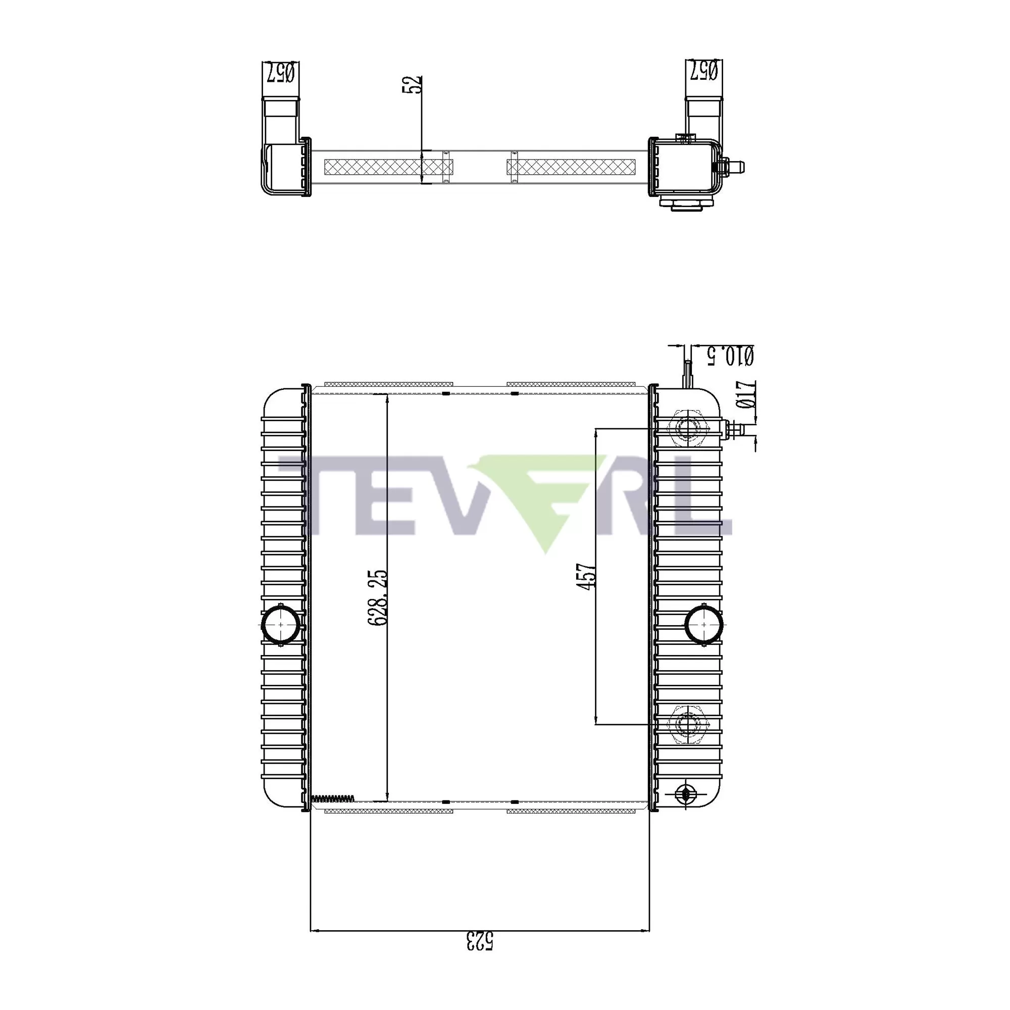 10601007 International Radiator
