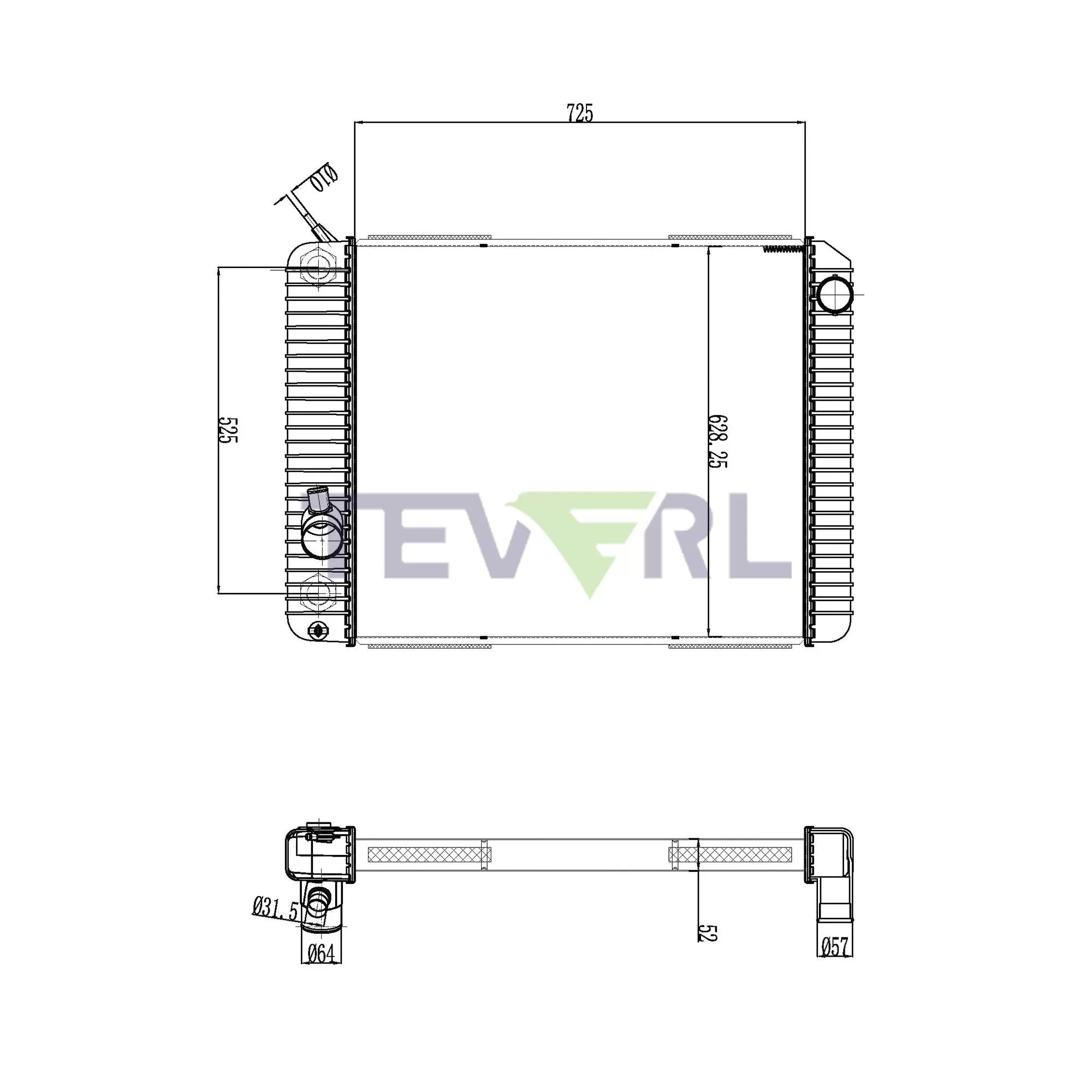 10601013 International Radiator