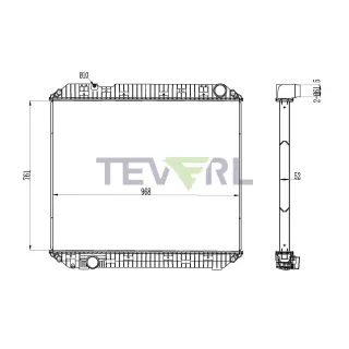 10701029 Mercedes Benz Actros MP4 A9605001101