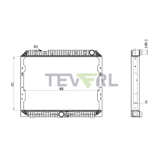 10701064 Mercedes Benz Radiator