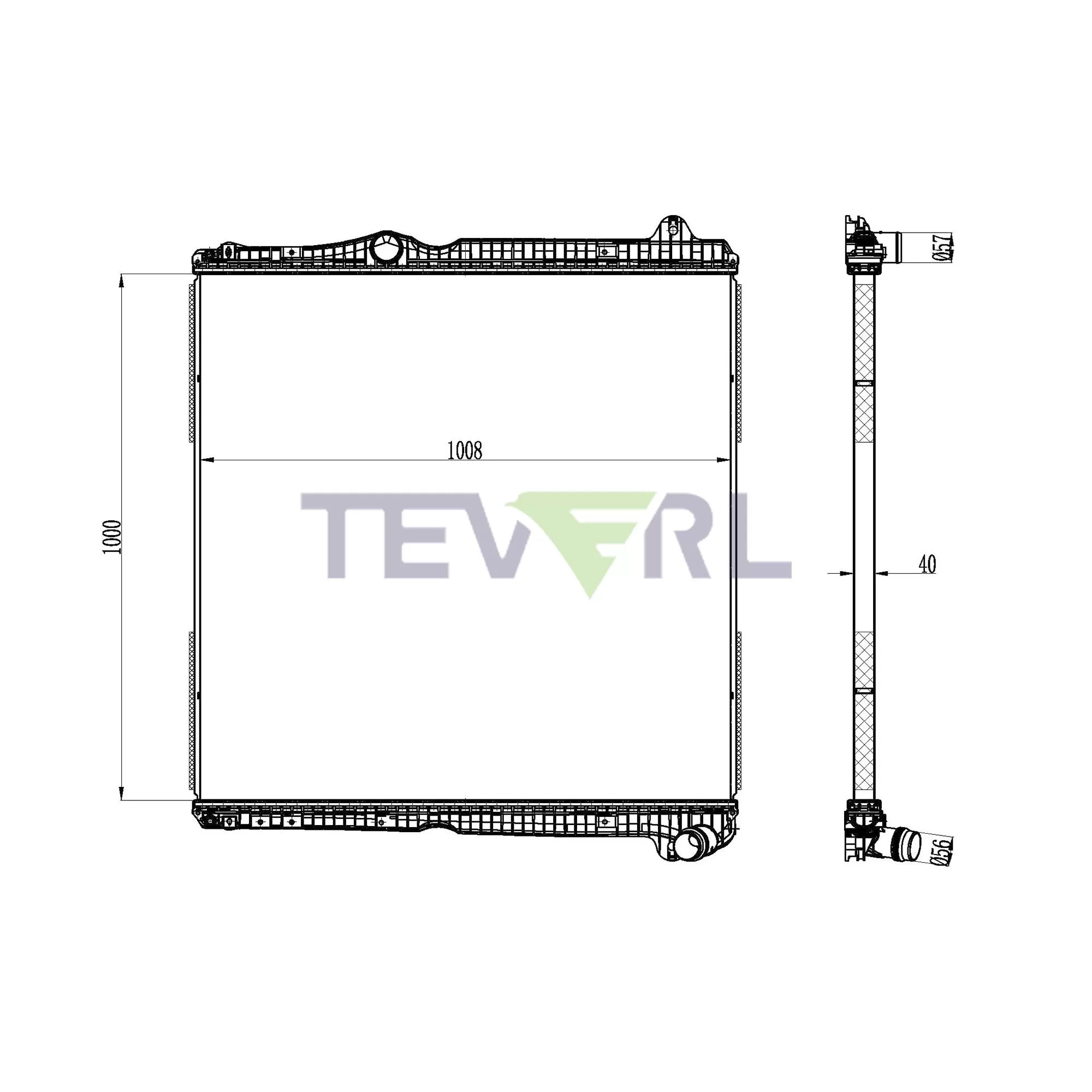 10801003  Scania Radiator