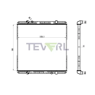 10101079 Western Star Radiator