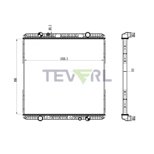 10101083 Western Star Radiator