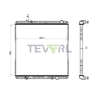 10101085 Western Star Radiator