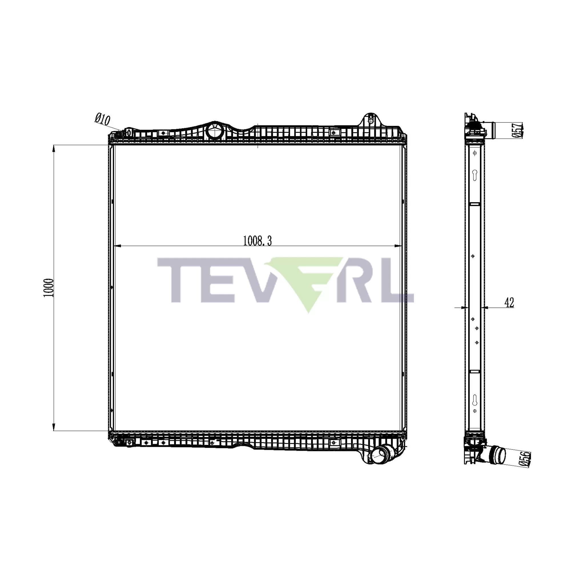 10801003  Scania Radiator
