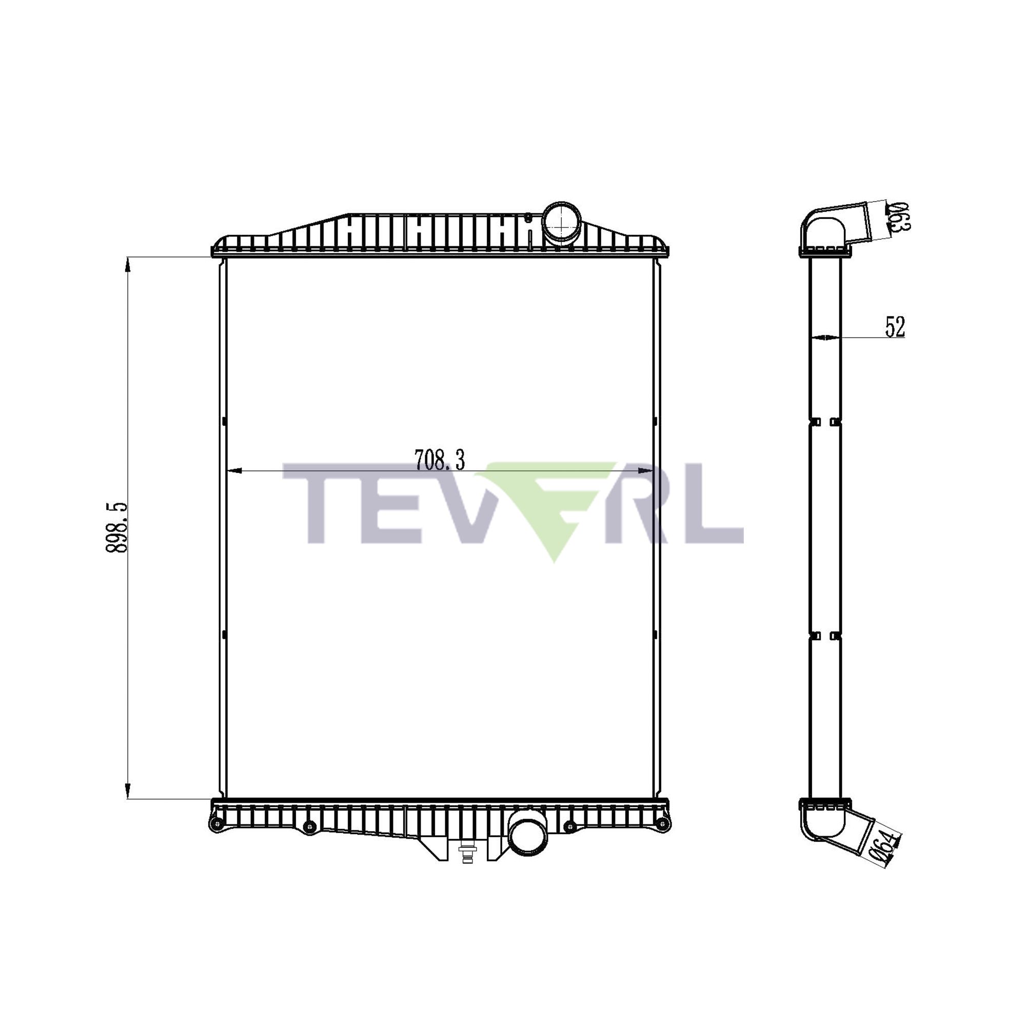 10401017 Volvo FM Radiator 20460178