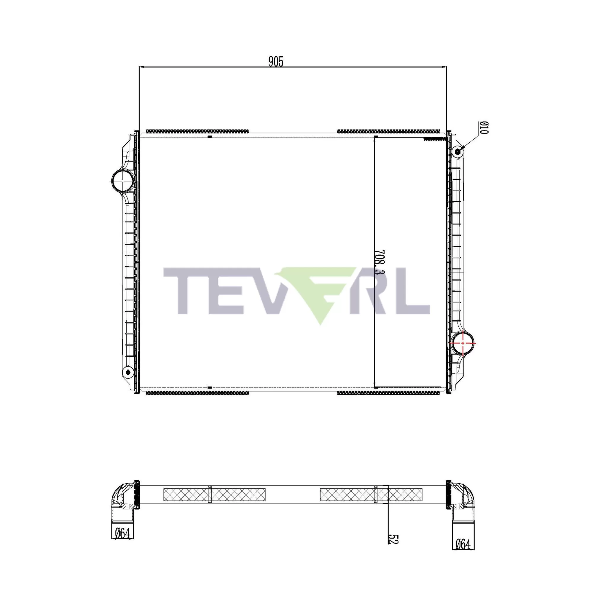 10601002 International Radiator