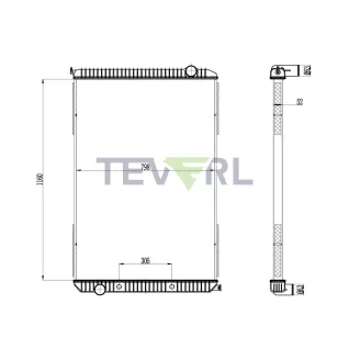10601018 International Navistar Radiator