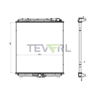 10701053 Mercedes Benz Radiator