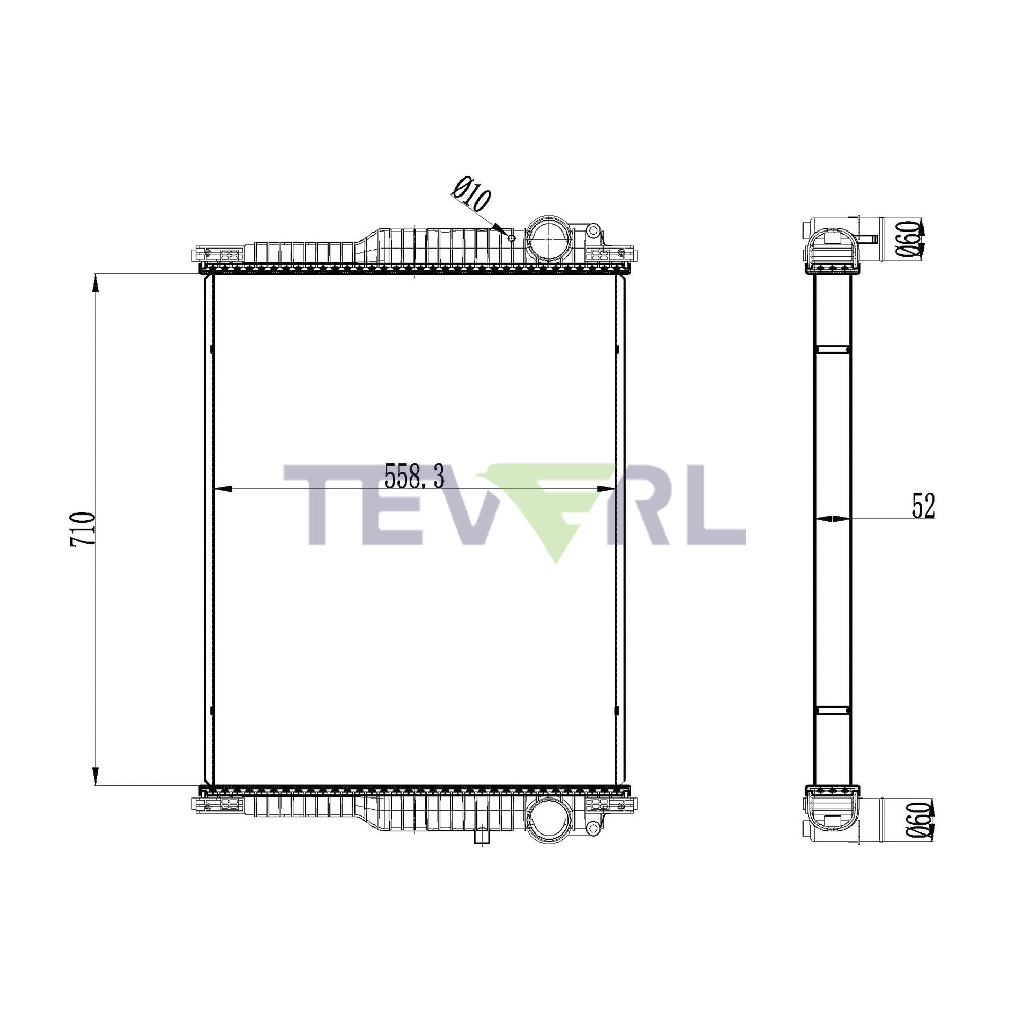 11001024 Renault Radiator