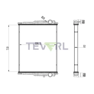 11001024 Renault Radiator