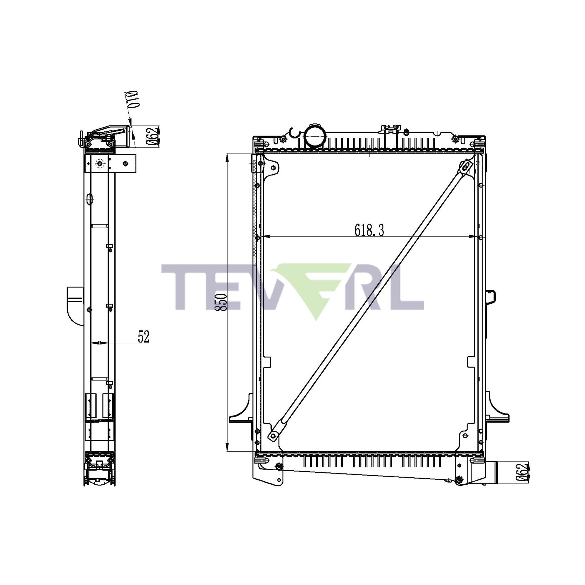 11301014 Daf Radiator