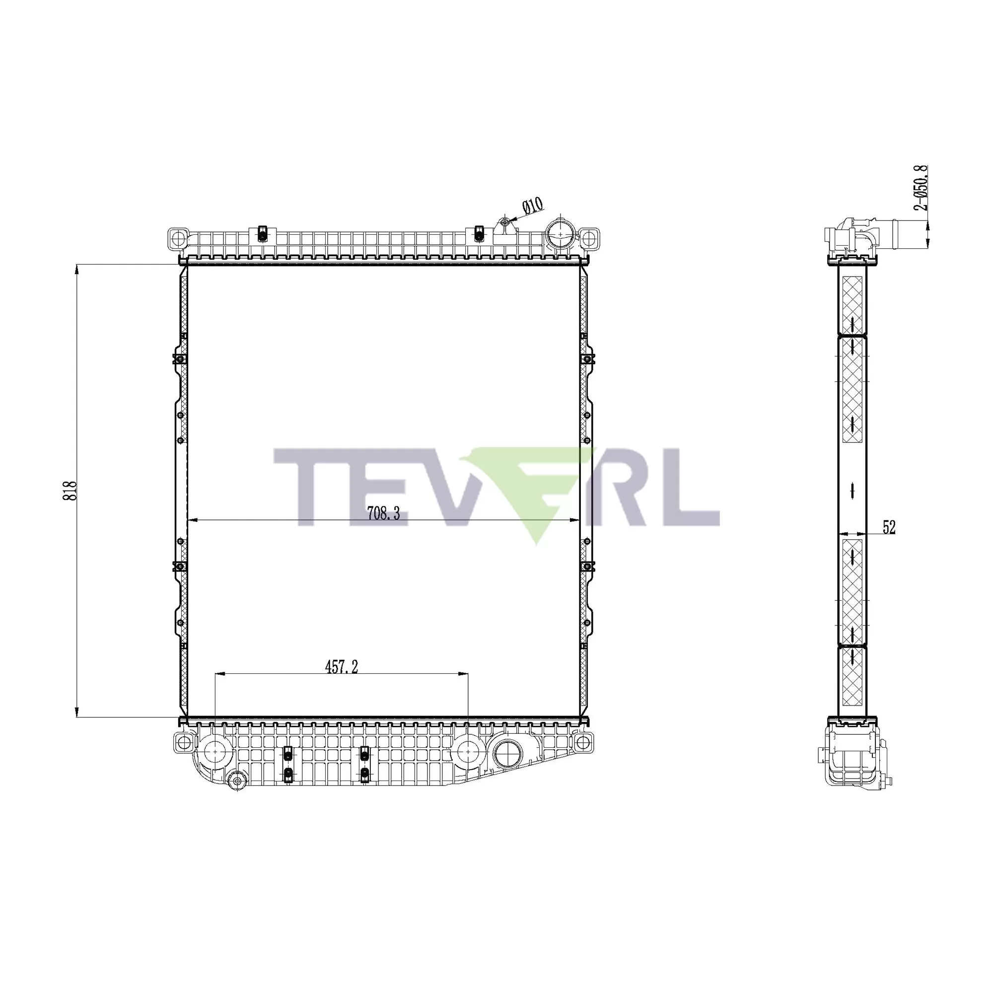 10101077 Freightliner Radiator