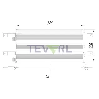 10903001 Man TGX TGS Condenser 81619206041