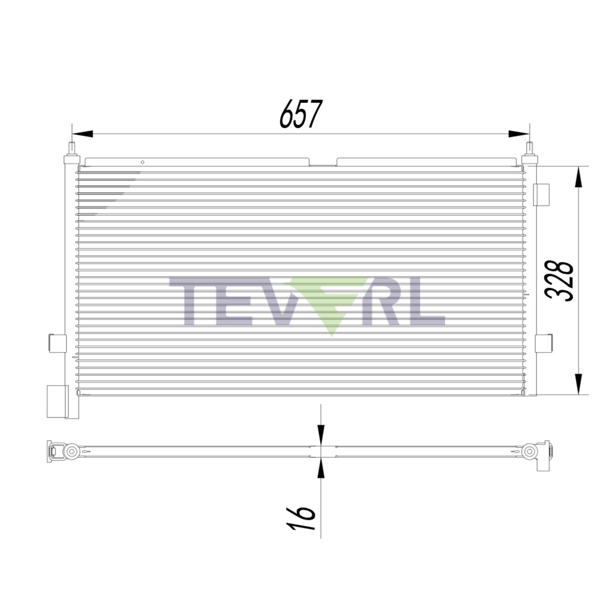 10403005 Volvo FM Condenser 21086304