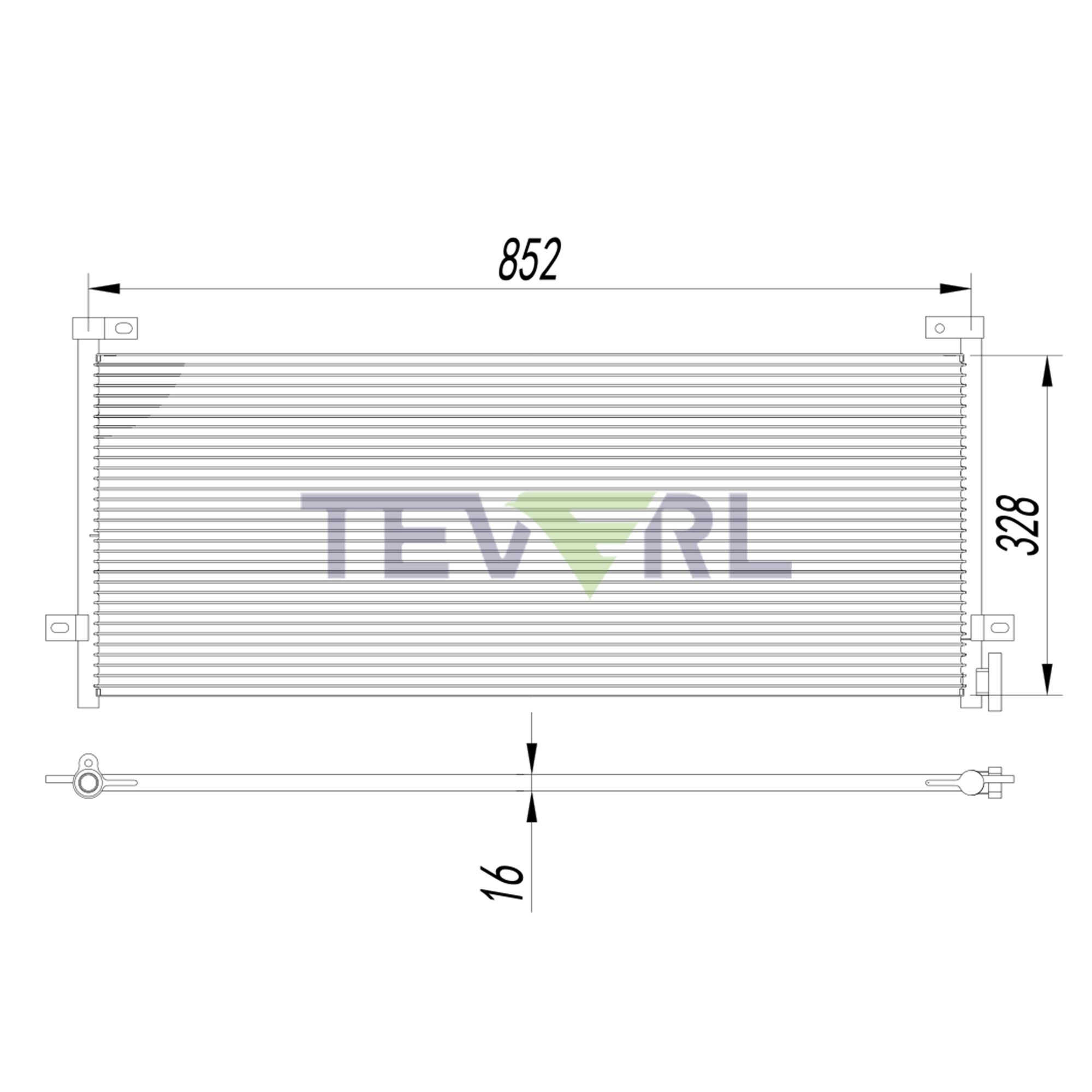 10403006 Volvo FH16  FH III Condenser 22174081