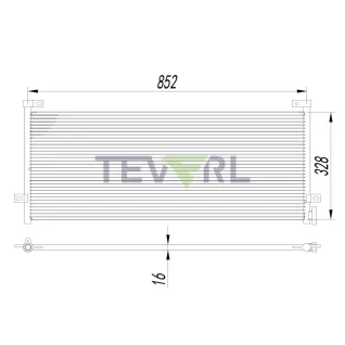 10403006 Volvo FH16  FH III Condenser 22174081
