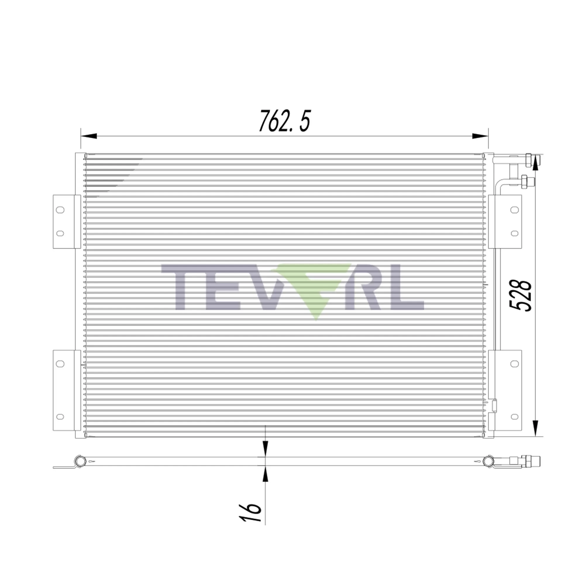 10503009 Mack Condenser