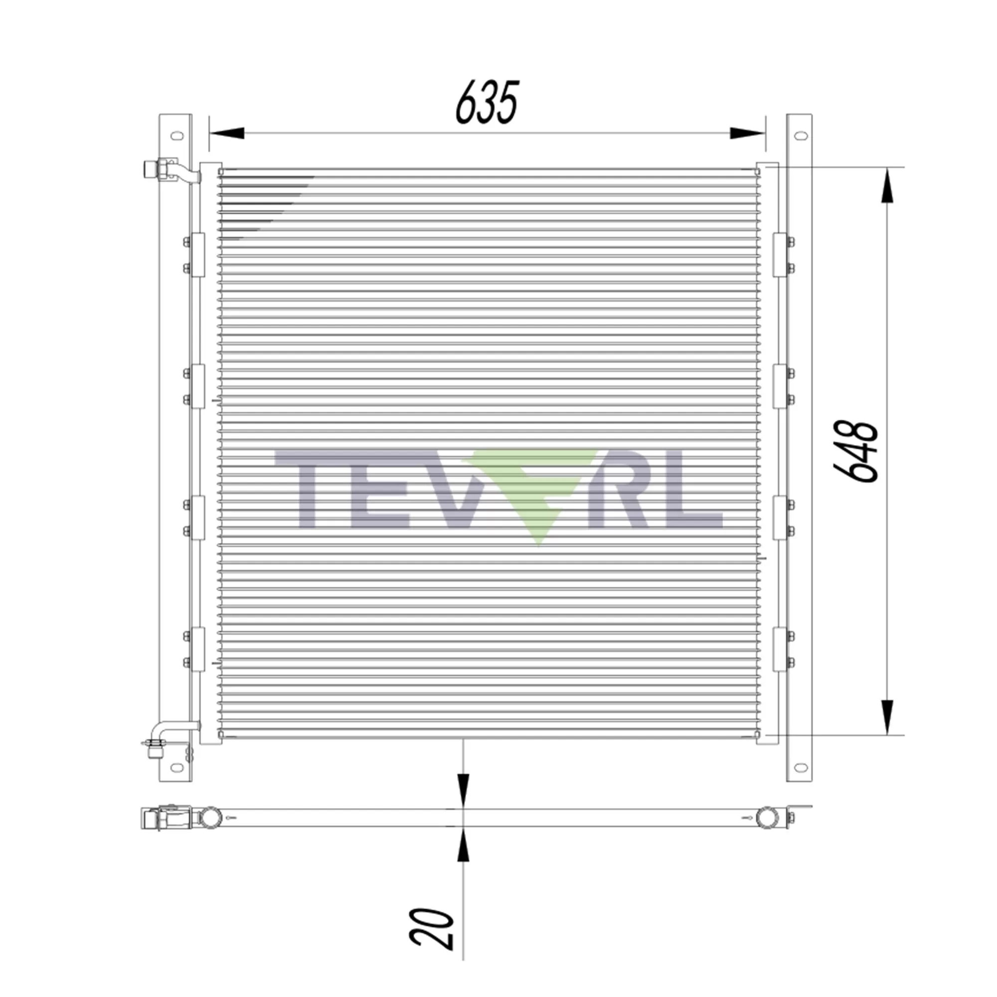 10603015 International Condenser