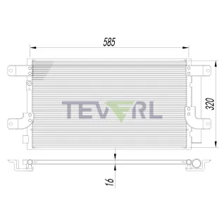 11403002 Hino Condenser 88460E0220