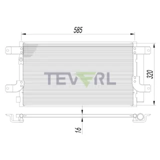 11403002 Hino Condenser 88460E0220