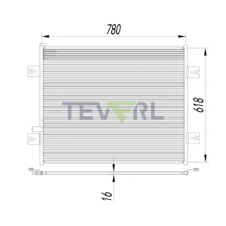 10203006 Kenworth Condenser
