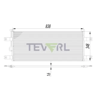 10703001 Mercedes Benz Condenser