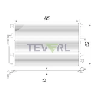 10703004 Mercedes Benz Condenser