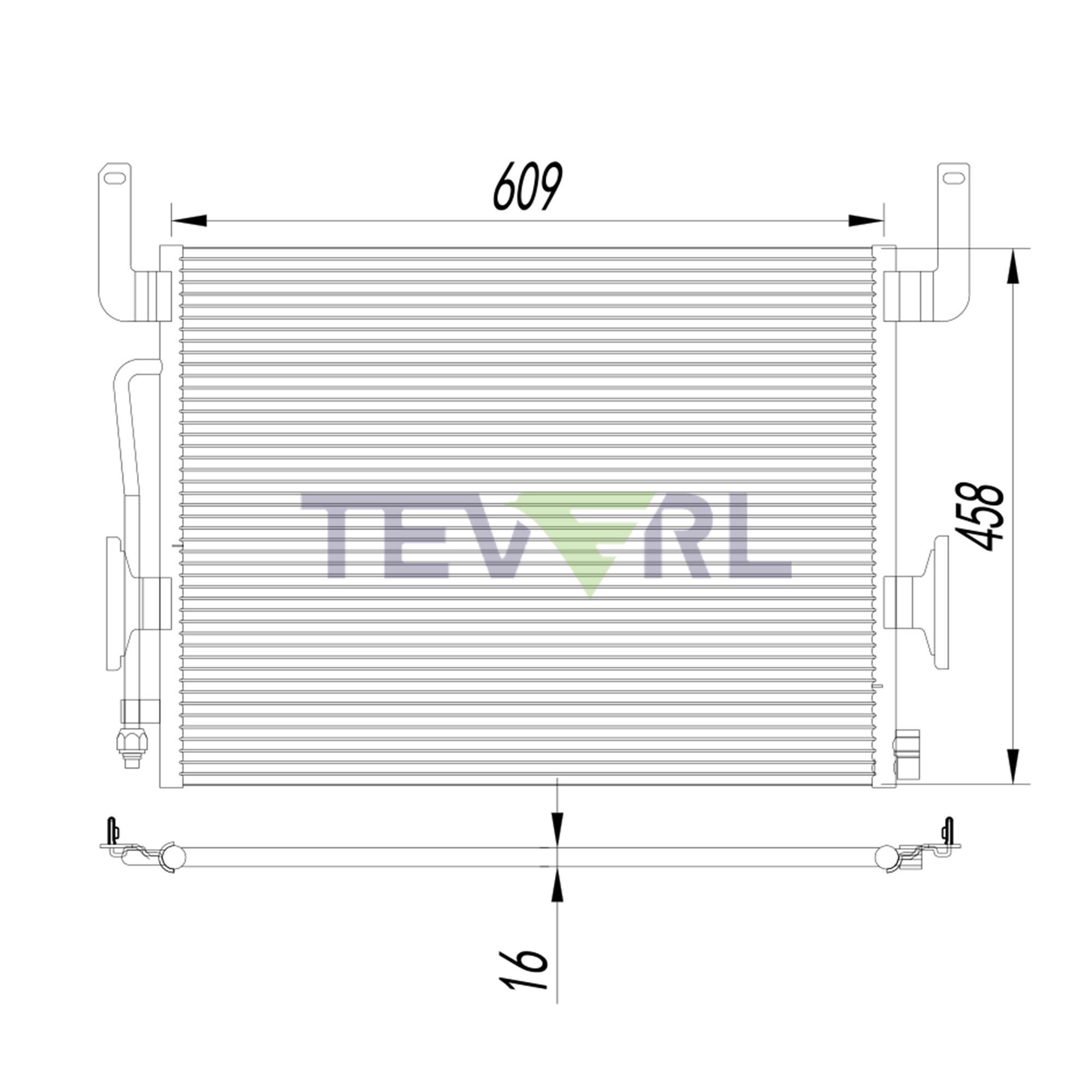 11003001 Renault Condenser